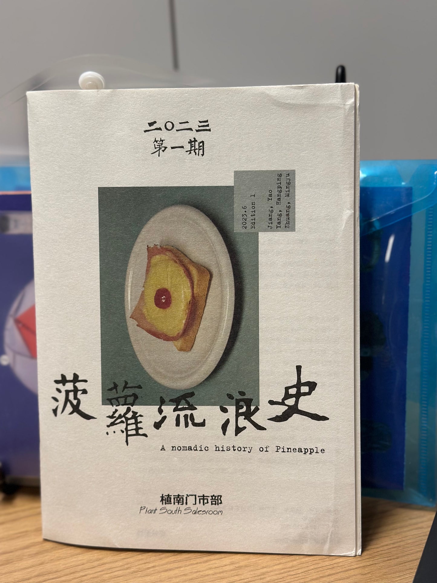 [zine/小誌] 菠蘿流浪史
