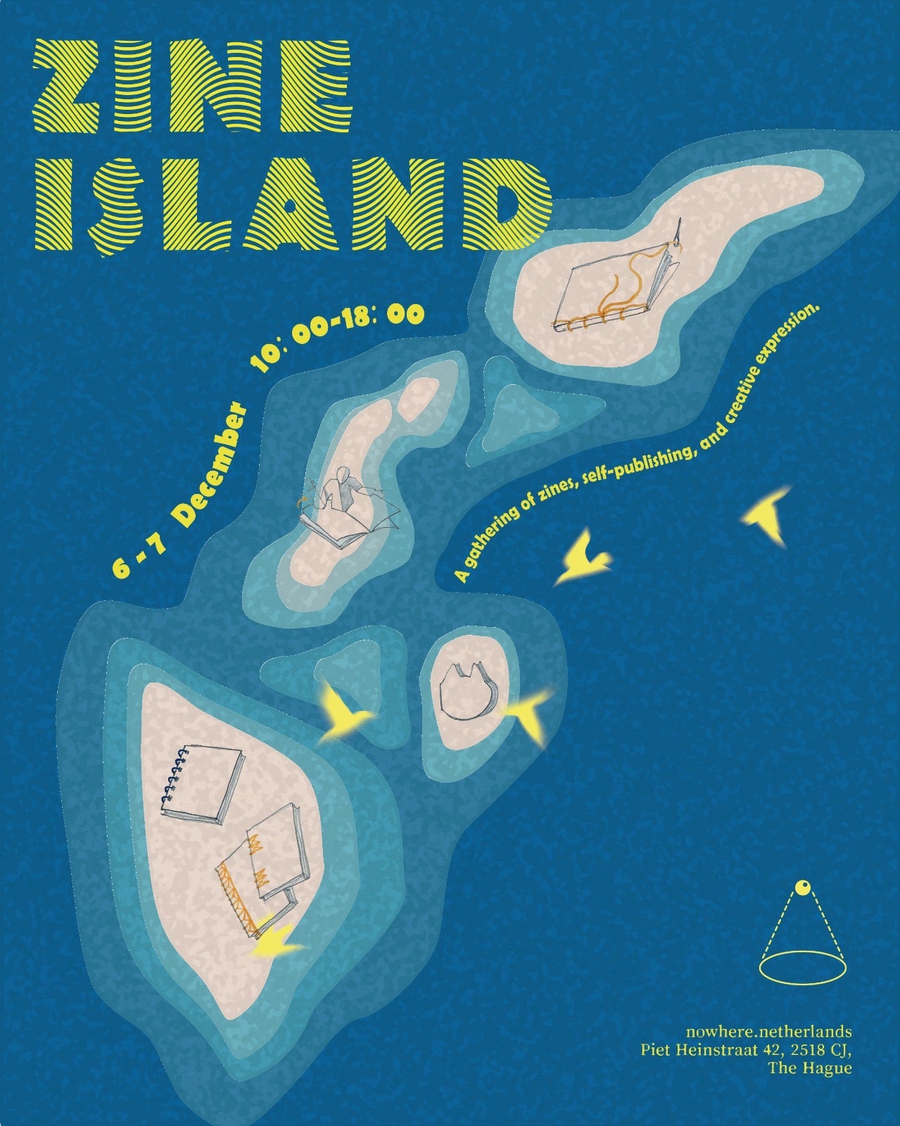 Zine Island Souvenir Set (Posters + Postcards)