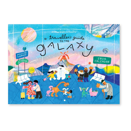 2026 Wall Calendar 掛曆 // A Traveller’s Guide To The Galaxy