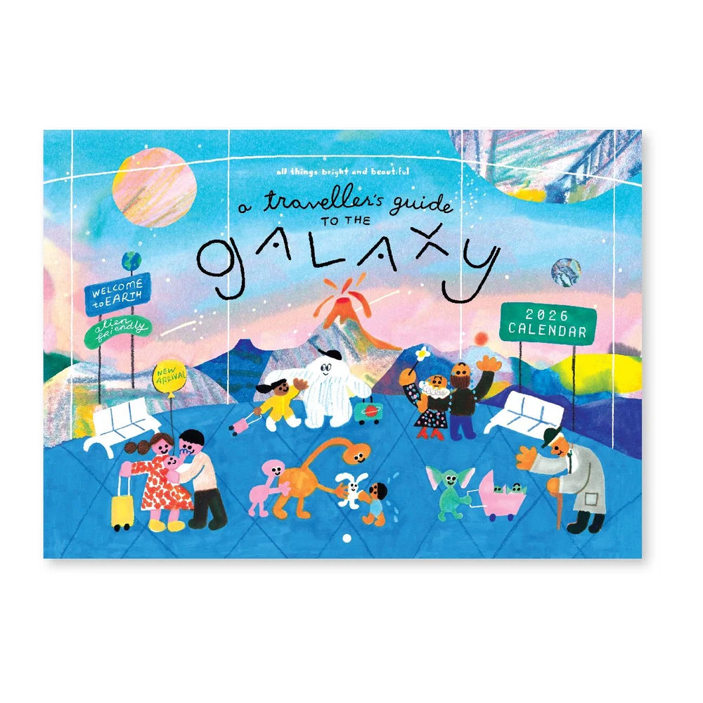 2026 Calendar and Planner Set | A Traveller’s Guide to the Galaxy