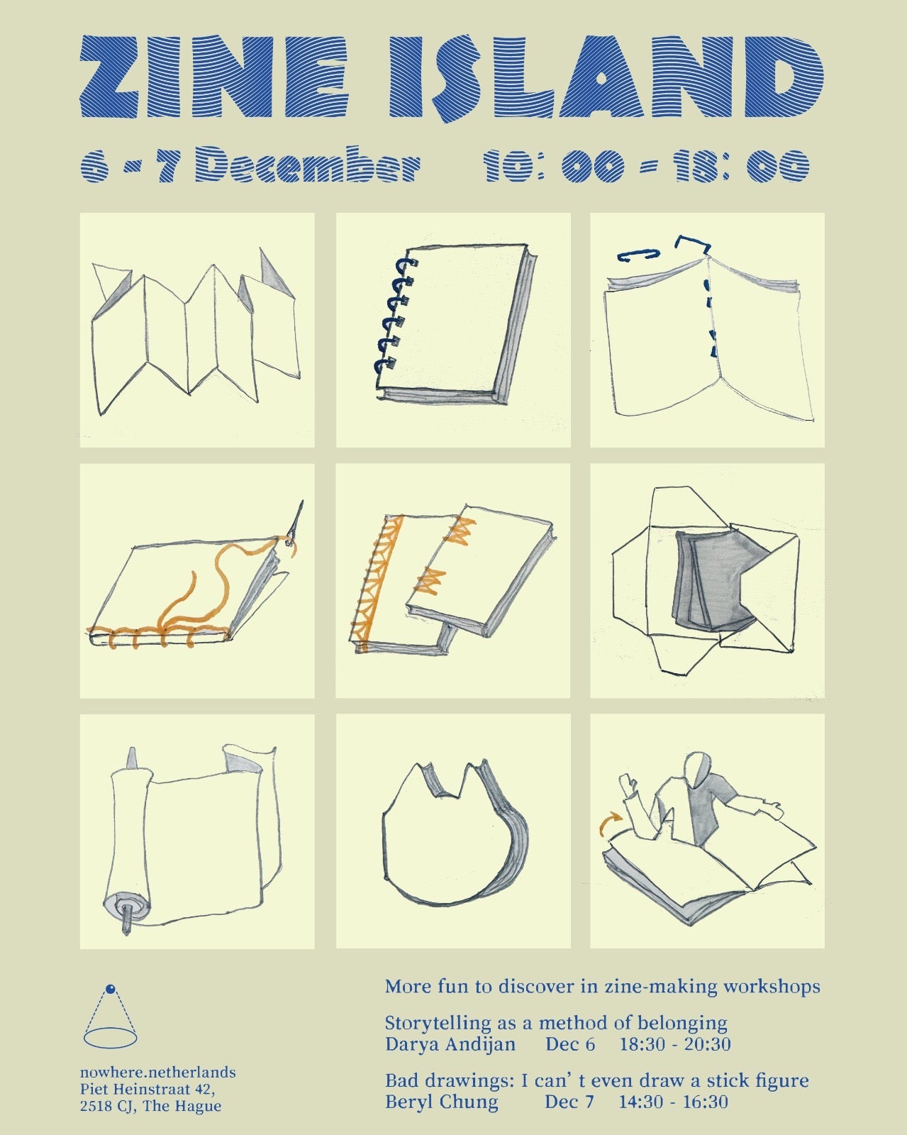 Zine Island Souvenir Set (Posters + Postcards)