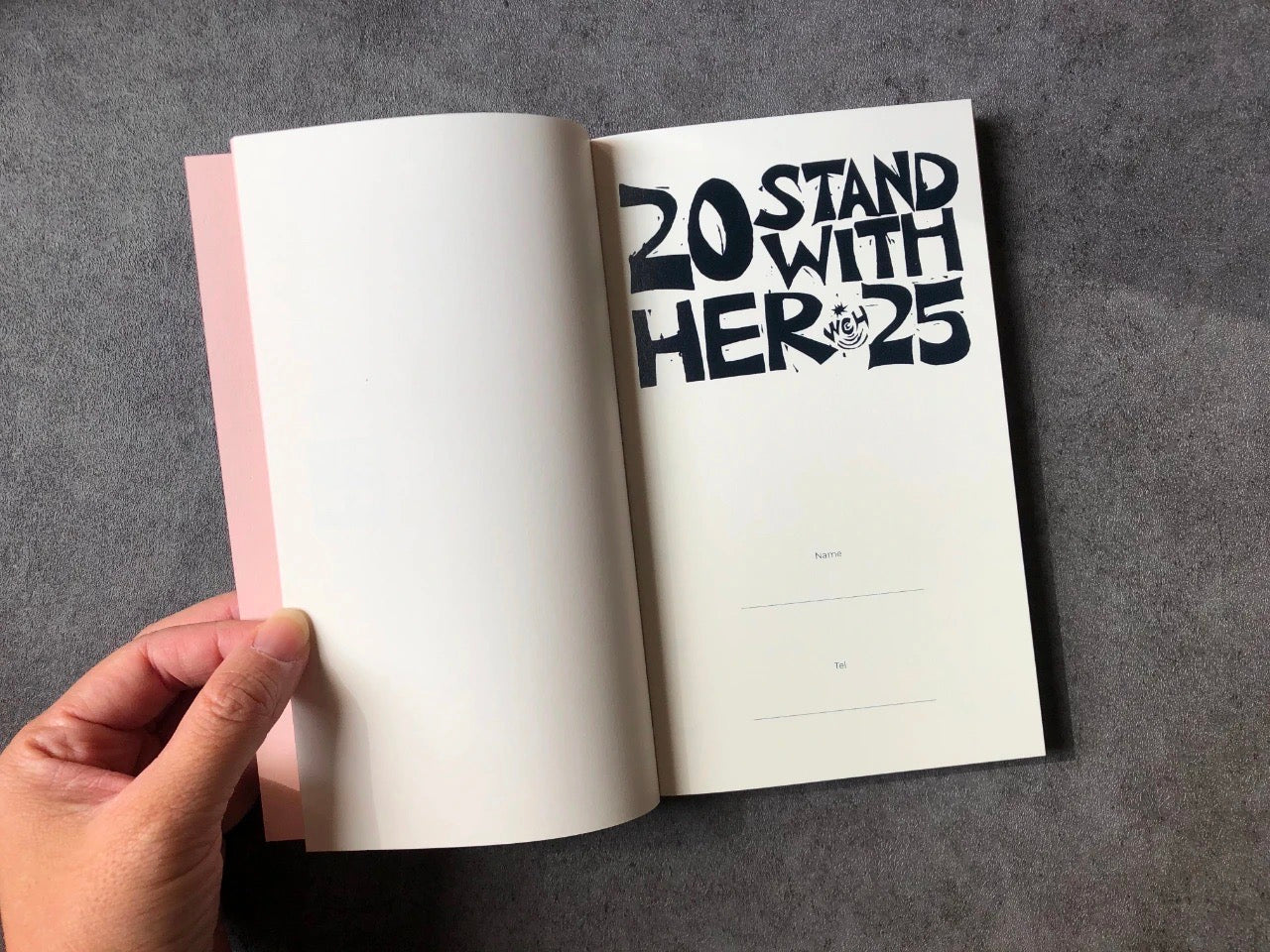 [Discount] 2025 Journal book STAND WITH HER