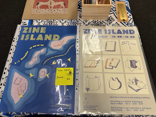 Zine Island Souvenir Set (Posters + Postcards)