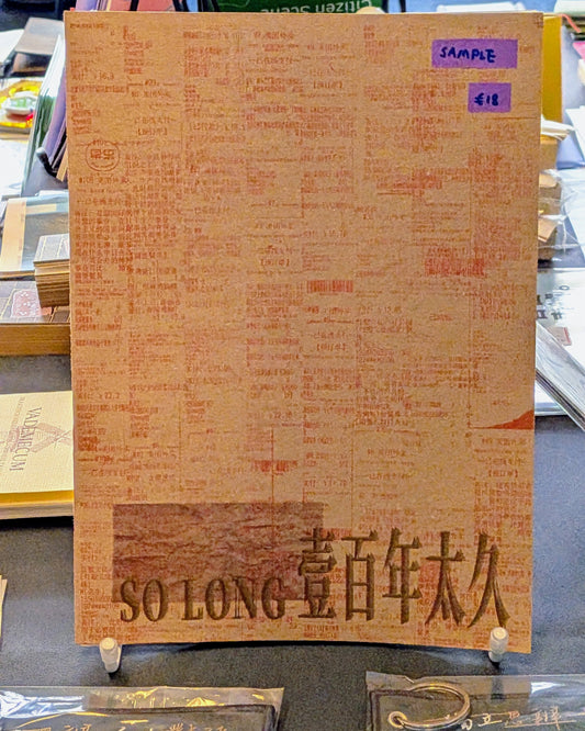 [zine/小誌] 壹百年太久